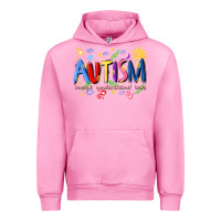 Fuchsia Pink autism accept understand love Urban Hoodie - Artiststas