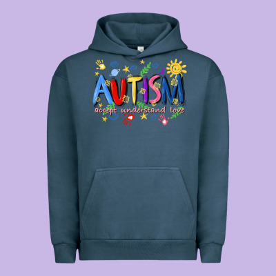 Autism Accept Understand Love Urban Hoodie Designed By Artiststas