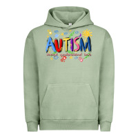 Pigment Oil Green autism accept understand love Urban Hoodie - Artiststas