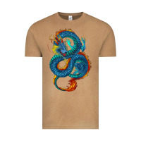 Vintage Camel blue dragon Vintage Tee - RanaPortraitStore