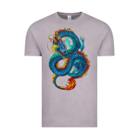 Vintage Zinc blue dragon Vintage Tee - RanaPortraitStore