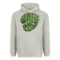 Moon Dust Monstera Leaf Heavyweight Hoodie - LillyAllenDesigns