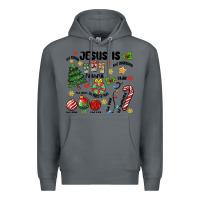 Rock religious christmas Premium Hoodie - MaliasSmallBusiness