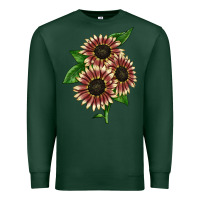 Sports Green strawberry blonde sunflower Premium Sweatshirt - LillyAllenDesigns