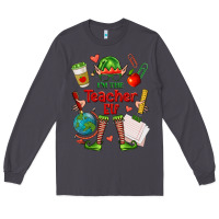 Smoke im the teacher elf Long Sleeve Tee - FaDigitalArtStudio