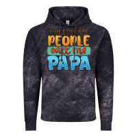 Cloud Black my favorite people call me papa Vintage Hoodie - JahusDesignShop