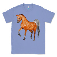 Colony Blue horse Classic Tee - FaDigitalArtStudio