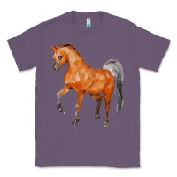 Lavender horse Classic Tee - FaDigitalArtStudio