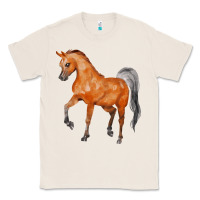 Natural horse Classic Tee - FaDigitalArtStudio