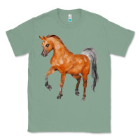 Sage horse Classic Tee - FaDigitalArtStudio