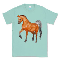 Seafoam horse Classic Tee - FaDigitalArtStudio
