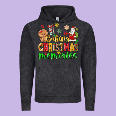 Vintage Hoodie baking christmas memories