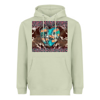 Matcha western nurse stethoscope pink leopard Heavyweight Hoodie - BarkalooDesign