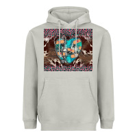 Moon Dust western nurse stethoscope pink leopard Heavyweight Hoodie - BarkalooDesign
