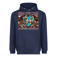 Navy western nurse stethoscope pink leopard Heavyweight Hoodie - BarkalooDesign