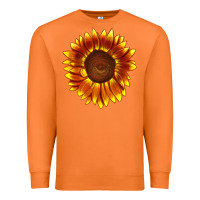 Carrot tiger eyes sunflower Premium Sweatshirt - LillyAllenDesigns