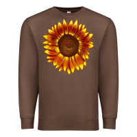 Chestnut tiger eyes sunflower Premium Sweatshirt - LillyAllenDesigns