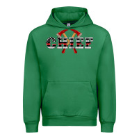 Emerald firefighter chief Urban Hoodie - Artiststas