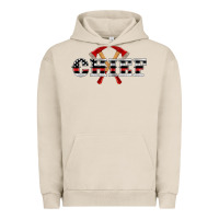 Pigment French Oak firefighter chief Urban Hoodie - Artiststas