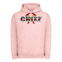 Pigment Salmon firefighter chief Urban Hoodie - Artiststas