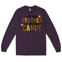 Plum Will Trade Brother For Candy Long Sleeve Tee - CowhideDigitalArt