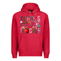 Cardinal cupids favorite teacher Premium Hoodie - NancyCooperArtShop