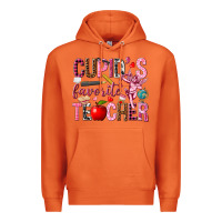 Carrot cupids favorite teacher Premium Hoodie - NancyCooperArtShop