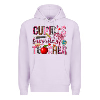Lilac cupids favorite teacher Premium Hoodie - NancyCooperArtShop