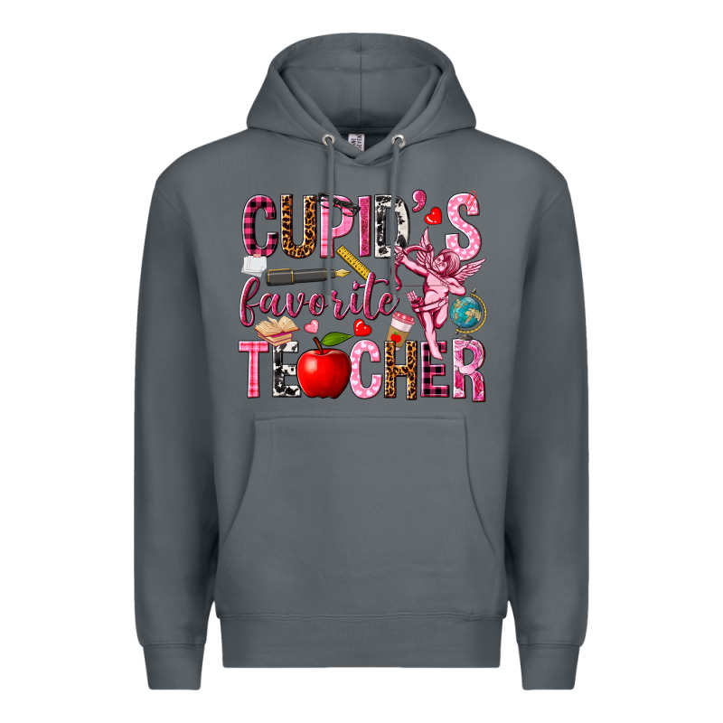 Cupids Favorite Teacher Premium Hoodie by NancyCooperArtShop | Teevron