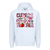 White cupids favorite teacher Premium Hoodie - NancyCooperArtShop