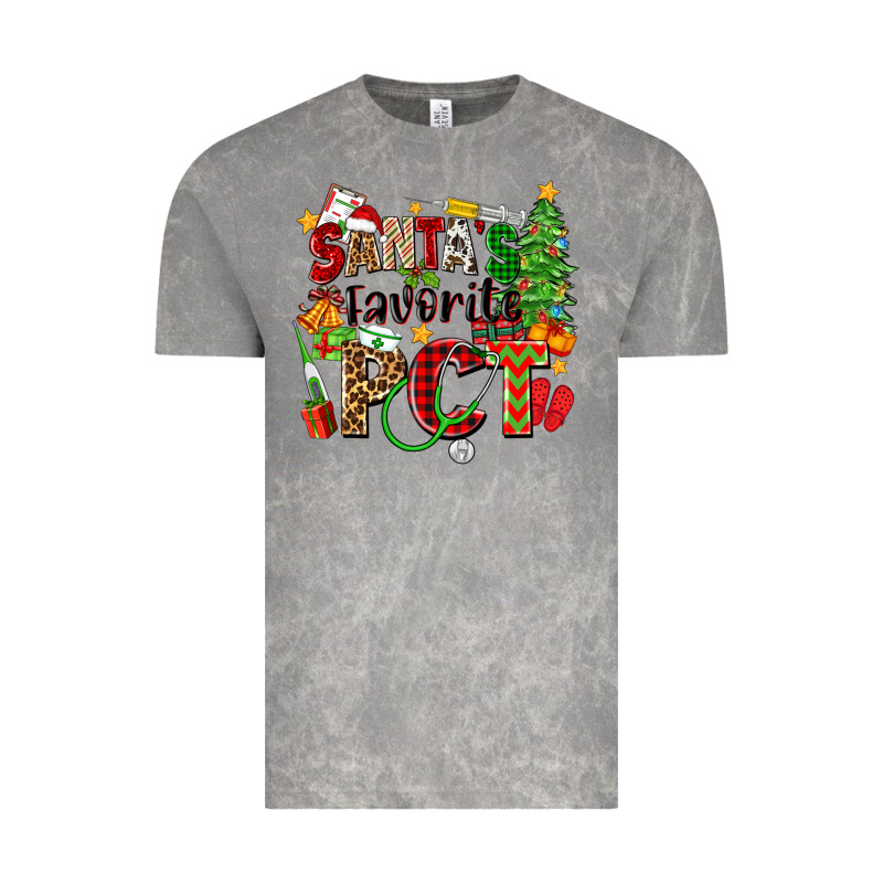 Santa's Favorite Pct Vintage Tee by Zillion Design Studio | Teevron
