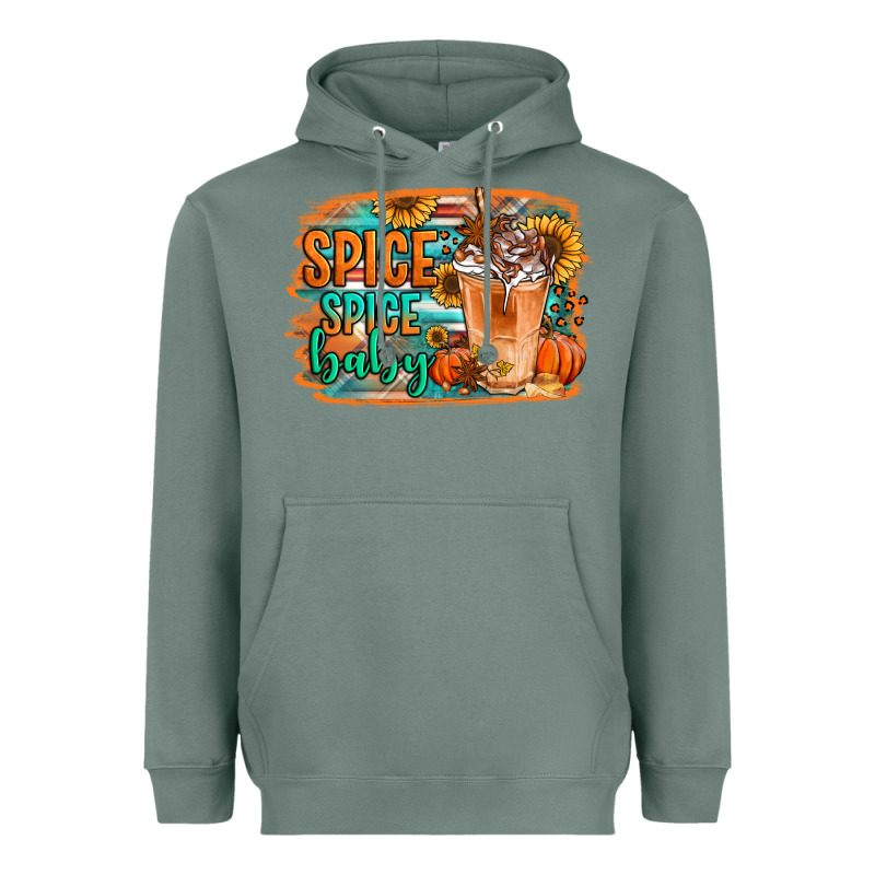 Spice Spice Baby Pumpkin Spice Latte Heavyweight Hoodie by Jasminsmagicworld | Teevron