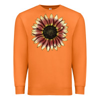 Carrot strawberry blonde sunflower Premium Sweatshirt - LillyAllenDesigns