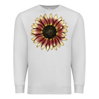 Dove Grey strawberry blonde sunflower Premium Sweatshirt - LillyAllenDesigns