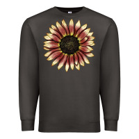 Smoke strawberry blonde sunflower Premium Sweatshirt - LillyAllenDesigns
