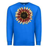 True Royal strawberry blonde sunflower Premium Sweatshirt - LillyAllenDesigns