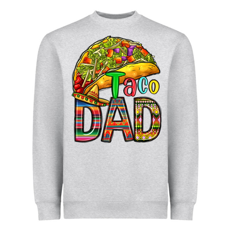 Taco Dad Heavyweight Sweatshirt by RanaPortraitStore | Teevron