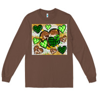 Chestnut St. Patrick's Day hearts tumbler Long Sleeve Tee - Neo Western