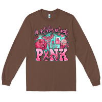 Chestnut in october we wear pink Long Sleeve Tee - AdoDesignShop