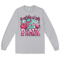 Moon Dust in october we wear pink Long Sleeve Tee - AdoDesignShop
