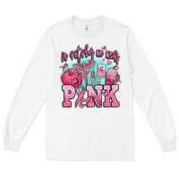 White in october we wear pink Long Sleeve Tee - AdoDesignShop