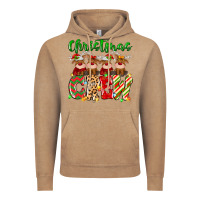 Vintage Coffee christmas crew  deer Vintage Hoodie - MaliasSmallBusiness