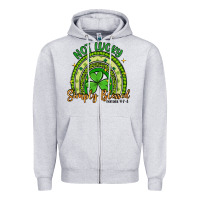 Heather Grey not lucky simply blessed rainbow Zipper Hoodie - Artiststas