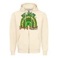 Sandshell not lucky simply blessed rainbow Zipper Hoodie - Artiststas