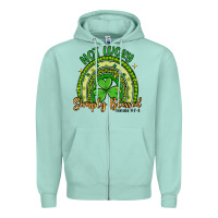 Seafoam not lucky simply blessed rainbow Zipper Hoodie - Artiststas