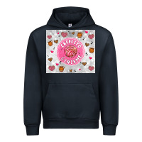 Navy cafecito y chisme Urban Hoodie - Artiststas
