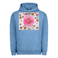 Pigment Pebble Blue cafecito y chisme Urban Hoodie - Artiststas