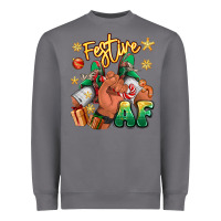 Storm festive af christmas black man sneakers Heavyweight Sweatshirt - RanaPortraitStore