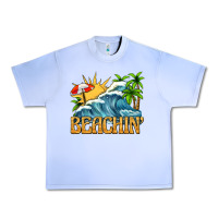 Grape Ice beachin Urban Heavy Tee - texasbilliewilder