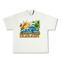 Pistachio beachin Urban Heavy Tee - texasbilliewilder
